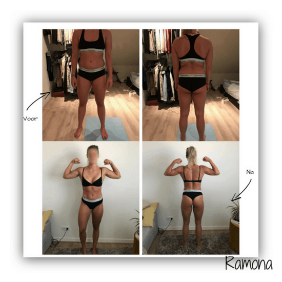 Ramona resultaten droog trainen protocol vrouwen clean