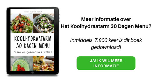 Het Koolhydraatarm 30 dagen menu 1