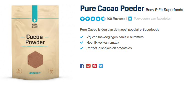Rauwe cacao kopen? De meeste populaire Superfood! 2 Koop Pure Cacao Poeder