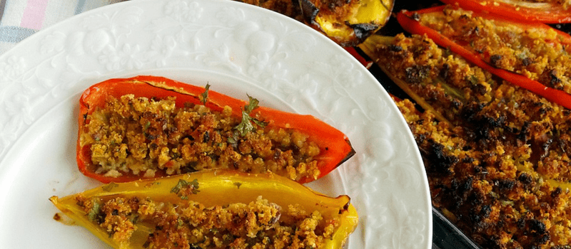 Recept voor gevulde puntpaprika? Lekker en koolhydraatarm!