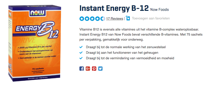 Beste Vitamine B12 supplement? REVIEW Top 5 ALLERBESTE Van 2019! 5 Koop Instant Energy B 12