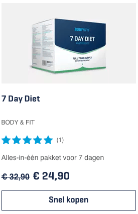 Top 1 - 7 Day Diet Body & Fit review