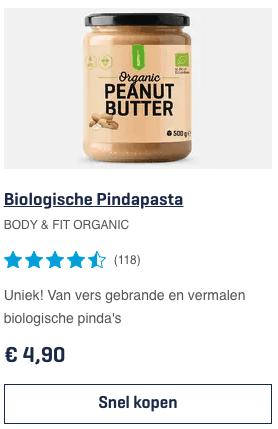 Top 3 Biologische Pindapasta BODY & FIT ORGANIC review