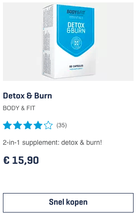 Beste afslankpillen? TOP 5 de beste prijs, kwaliteit op dit moment! 6 Top 3 Detox & Burn BODY & FIT review