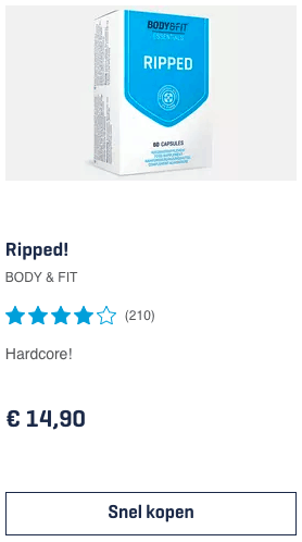 Beste afslankpillen? TOP 5 de beste prijs, kwaliteit op dit moment! 5 Top 4 Ripped! BODY & FIT review