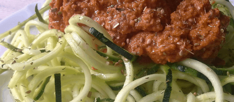 Koolhydraatarme pasta maken? Probeer low carb bolognese!