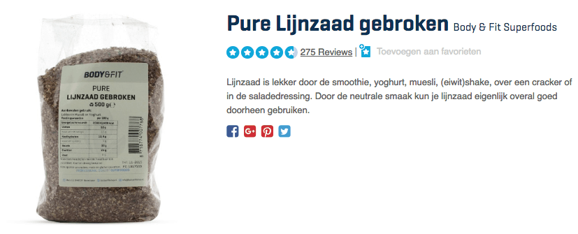 Lijnzaad kopen? Puur en gebroken gewoon een super gezond zaadje! 3 koop Pure Lijnzaad gebroken