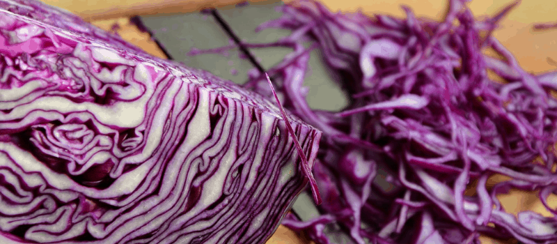 Recept voor koolhydraatarme pasta tagliatelle met rode kool en Pecorino? Heerlijk Vegetarisch smullen! 1 koolhydraatarme pasta tagliatelle rode kool 800x350px