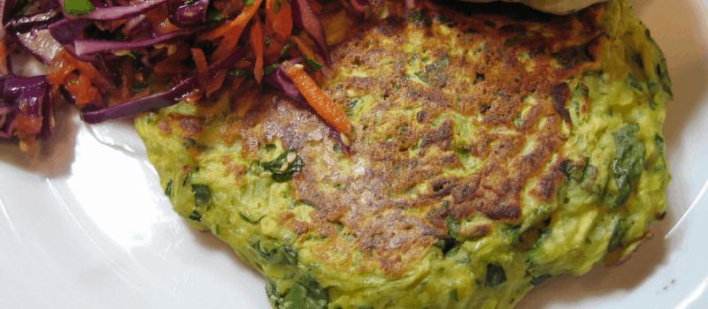 Vegetarisch dieet weekmenu met pannenkoekjes!