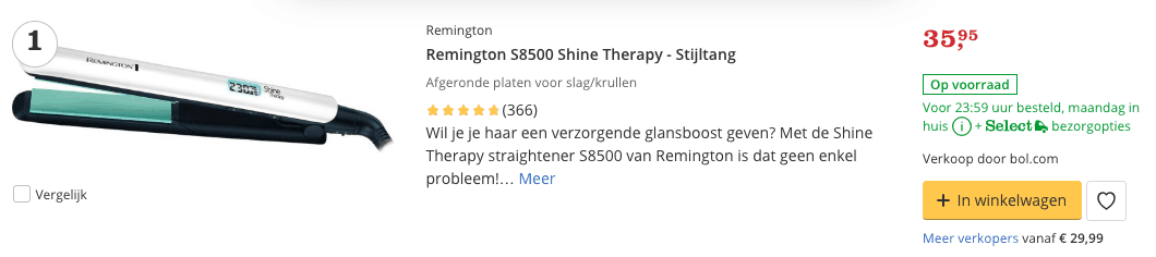 Beste stijltang kopen? Top 10 ALLERBESTE van 2019! (TIP) 1 Beste stijltang shine therapy