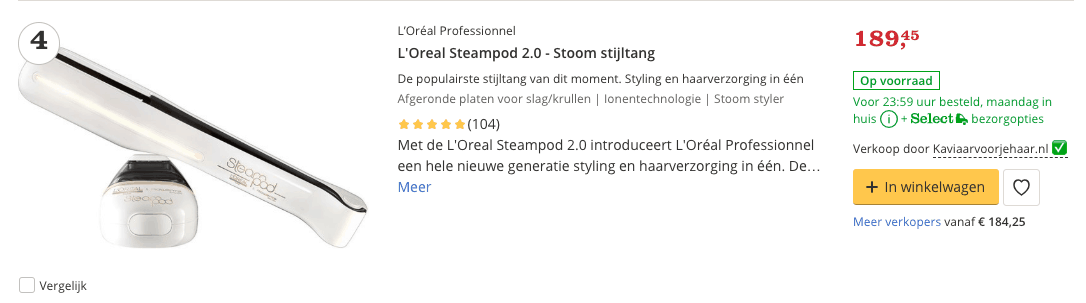 Beste stijltang kopen? Top 10 ALLERBESTE van 2019! (TIP) 4 Beste stijltang stoom stijltang