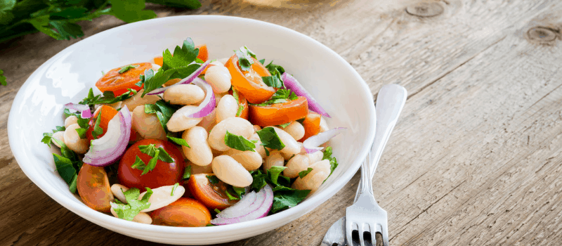 Bonensalade maken? Heerlijk en eenvoudig met koriander!