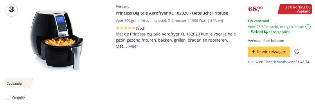 Beste Airfryer kopen? TOP 10 ALLERBESTE 2019! (LET OP) 3 Beste Aerofryer top 3 Princess