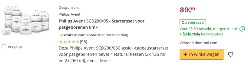 Beste Babyflessen top 3