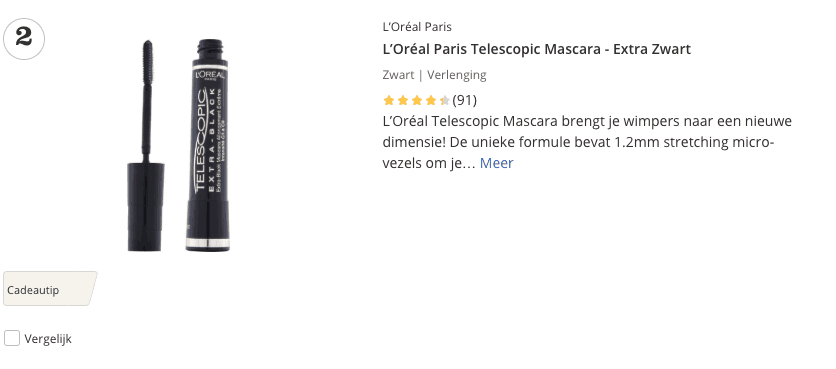 Beste oogmascara top 2