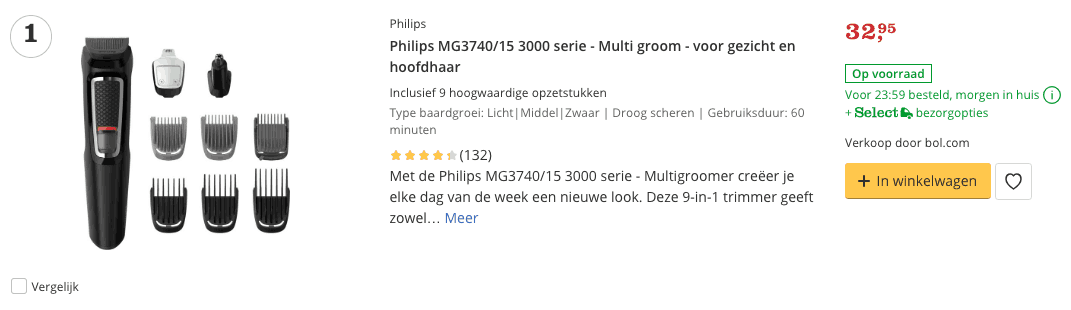 Beste scheerapparaat top 5