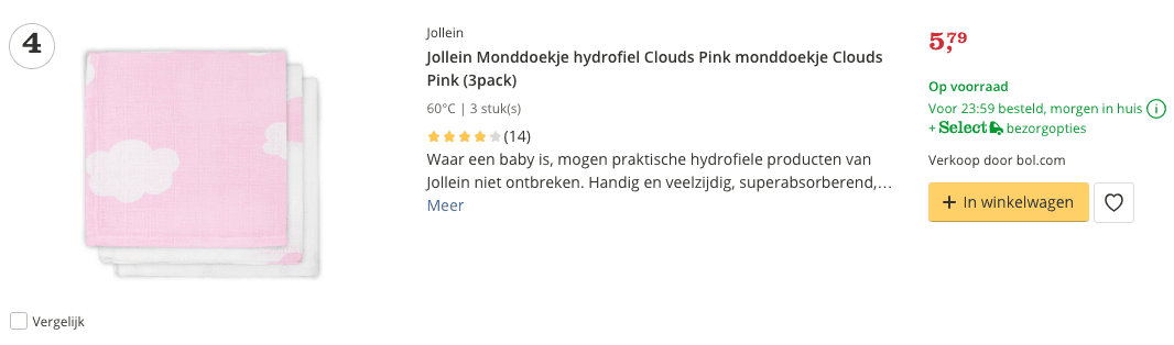 Beste spuugdoekjes top 4 Pink