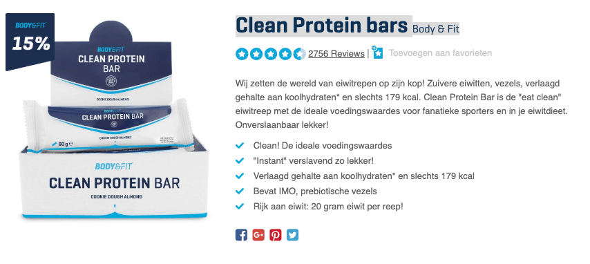 Eiwitshake afvallen? TOP 5 ALLERBESTE Van 2019! 5 Beste Clean Protein bars Body & Fit Top 5 Review
