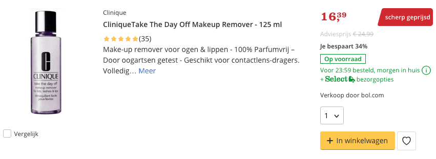 Beste Gezichtsreinigers? TOP 10 ALLERBESTE Van 2019! 2 Beste CliniqueTake The Day Off Makeup Remover - 125 ml top 2 review