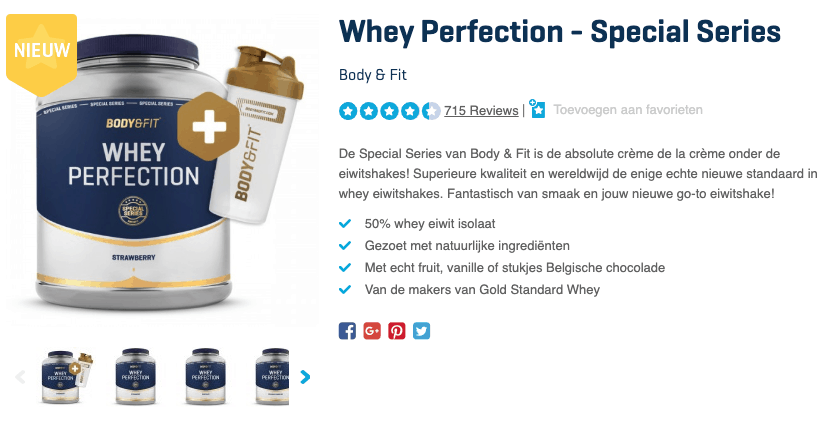 Eiwitshake afvallen? TOP 5 ALLERBESTE Van 2019! 3 Beste Whey Perfection - Special Series Top 3 Review