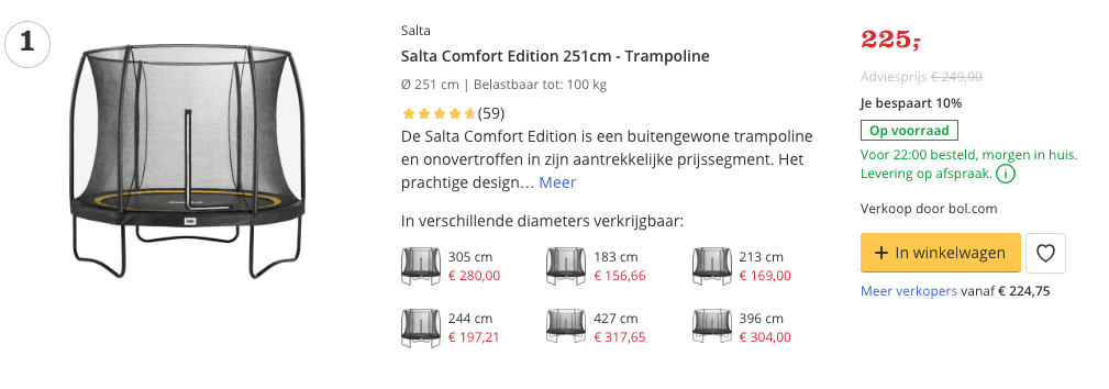 Beste kleine trampoline top 1 review Salta