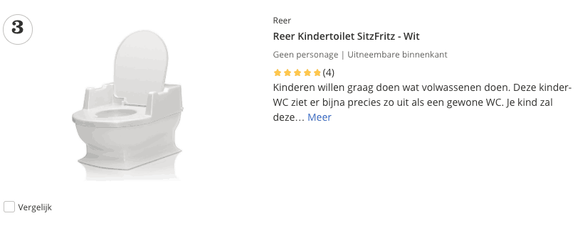 Beste plaspotje en kindertoilet top 3