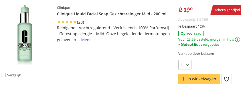 Beste Gezichtsreinigers? TOP 10 ALLERBESTE Van 2019! 3 Beste top 3 Clinique Liquid Facial Soap Gezichtsreiniger Mild - 200 ml review
