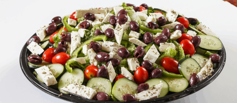 Gegrilde Griekse salade? Heerlijk en eenvoudig te maken!