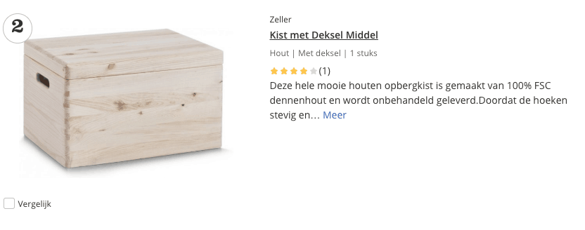 Beste Houten kist met deksel? TOP 10 ALLERBESTE 2019! 2 Houten kist met deksel top 2 middel