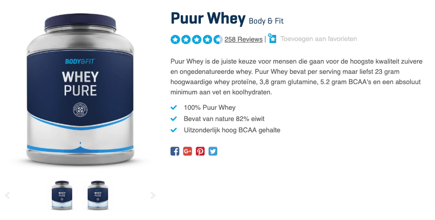 Eiwitshake afvallen? TOP 5 ALLERBESTE Van 2019! 4 Beste Puur Whey Body & Fit top 4 Review