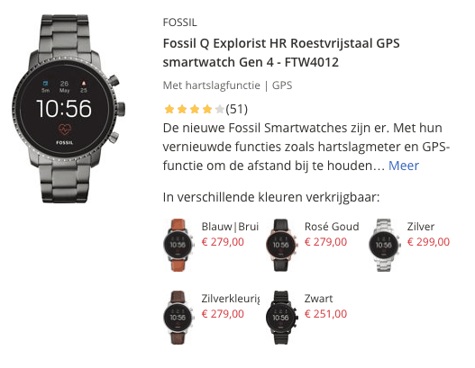 Top 1 Fossil Q Explorist HR Roestvrijstaal GPS smartwatch Gen 4 FTW4012 review