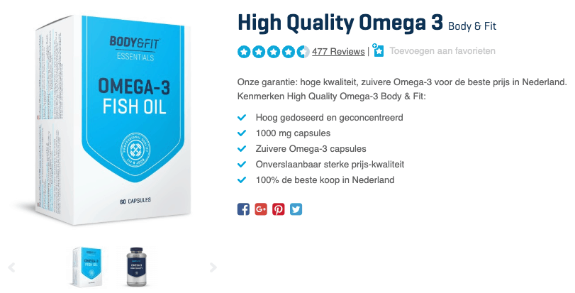 Visolie pillen? Top 10 ALLERBESTE Voor het Lichaam! 2 Top 2 High Quality Omega 3 Body Fit review
