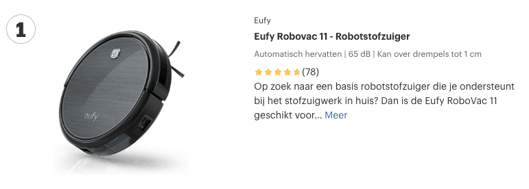 Top 3 Eufy Robovac 11 Robotstofzuiger review