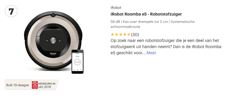 Top 4 iRobot Roomba e5 Robotstofzuiger review