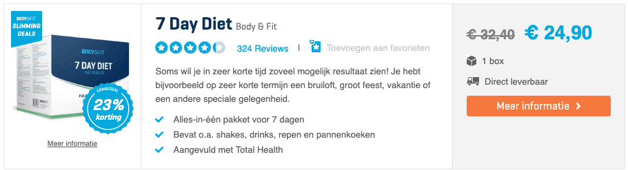 Snel afvallen pillen? REVIEW ALLERBESTE Van 2021! 5 Top 5 7 Day Diet Body Fit review