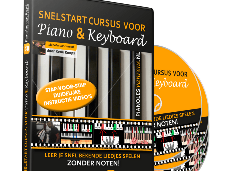 Piano leren spelen? ALLERBESTE Pianoles van René! 4 snelstartcursus voor piano en keyboard 2.0 1