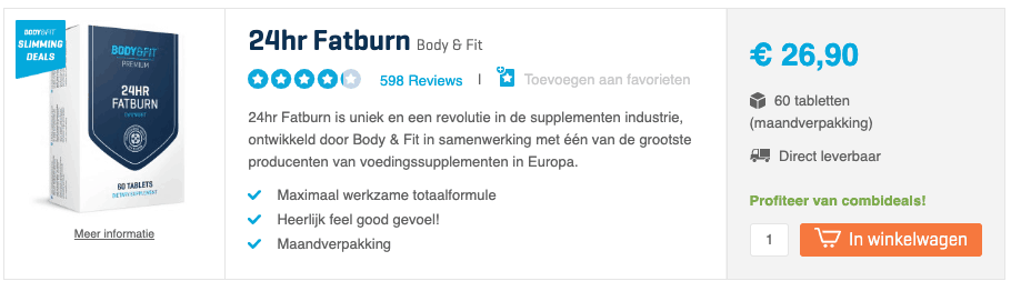 Snel afvallen pillen? REVIEW ALLERBESTE Van 2021! 1 top 1 24hr Fatburn Body Fit review
