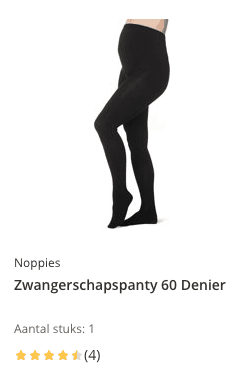 top 4 Noppies Zwangerschapspanty 60 Denier Black SM review