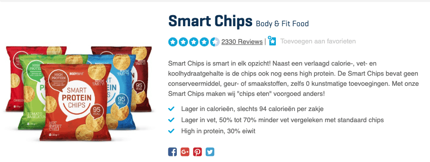 Gezonde chips? Weinig koolhydraten en geweldige smaak! 1 Top 1 Smart Chips Body & Fit Food review