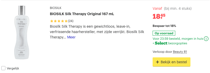 Beste Haarserum? Top 10 Beste voor Geweldige Bescherming en Volume! 2 Top 2 BIOSILK Silk Therapy Original 167 mL review