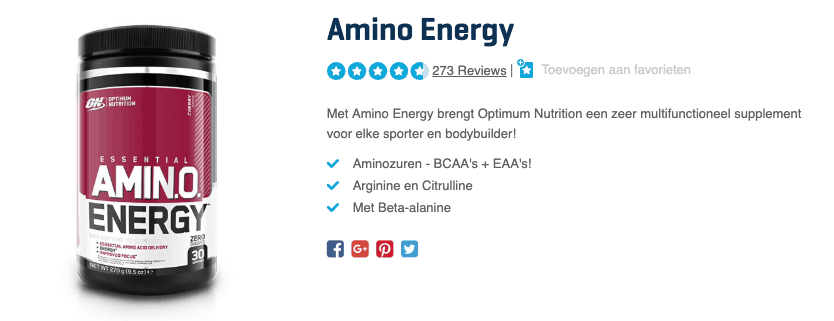 Top 3 Amino Energy reviews
