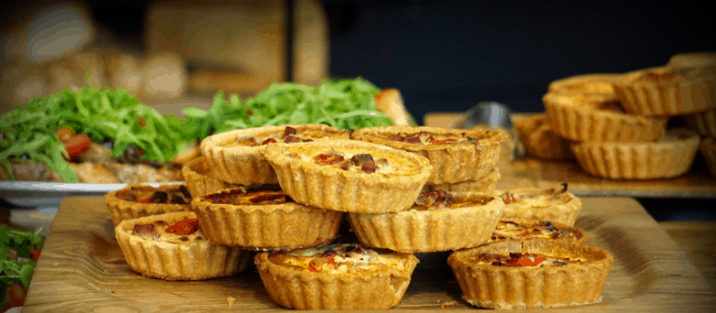 Quiche geitenkaas? Heerlijk als snack of mee te nemen!