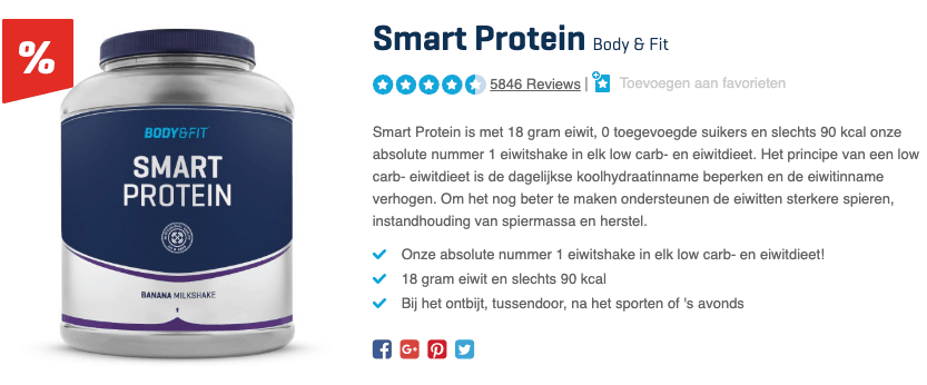 Top 1 Smart Protein Body & Fit review