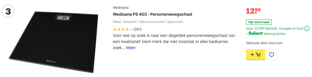 Top 3 Medisana PS 402 - Personenweegschaal