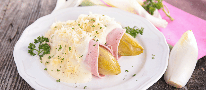 Witlof met ham en kaas? Heerlijk, krokant en smullen!