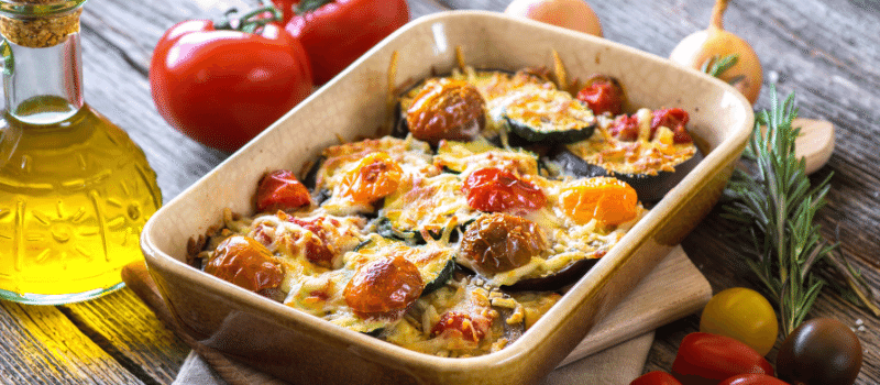 Gevulde Courgette Vegetarisch? Heerlijk uit de oven en met bite!