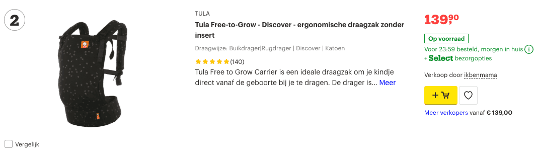 Ergonomische Draagzak Baby? Waar moet je op letten bij een draagzak! 2 Top 2 Tula Free-to-Grow - Discover - ergonomische draagzak zonder insert review