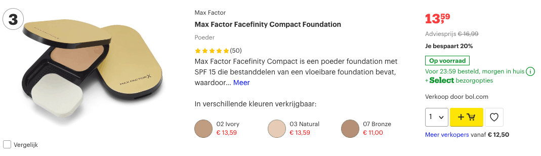 Top 3 Max Factor Facefinity Compact Foundation review