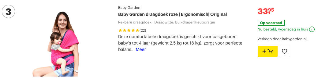 Wikkeldoek baby? Deze TOP 5 zorgt ervoor dat je baby lekker warm blijft! 3 top 3 Baby Garden draagdoek roze | Ergonomisch| Original review