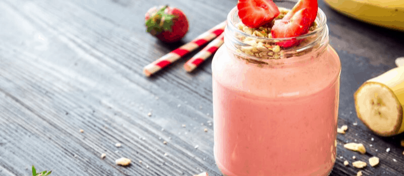 Aardbeien smoothie? Supersnelle smoothie boordevol met vitamine!